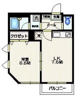 マノワール四谷【3階】の間取り