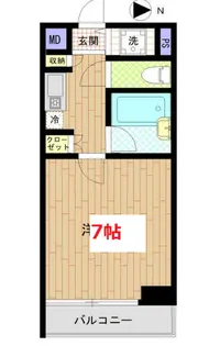 ミッテル三田II【5階】の間取り