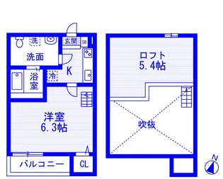 ドリームライン【1階】の間取り