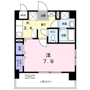 ラ・ルーチェ【2階】の間取り
