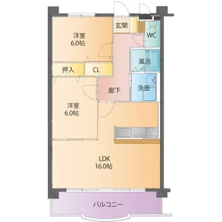 グラン・ルーチェ【1階】の間取り