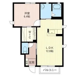 ブラウンコート A【1階】の間取り
