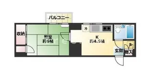 ガーデンハイツフタバ【1階】の間取り