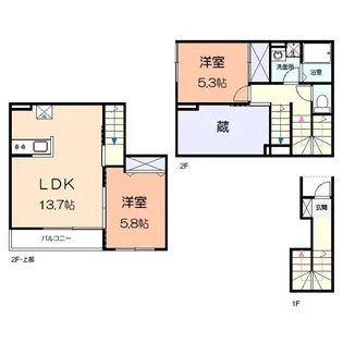 SUNNY COURT L【2階】の間取り