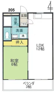 GranLoungeYokozuka【2階】の間取り