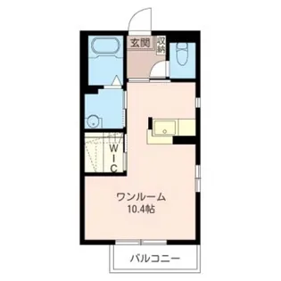 アミティエ小机I【1階】の間取り