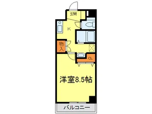 マリンシティ三宮【7階】の間取り