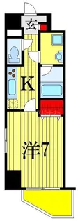クレシェンテ梅月【1階】の間取り