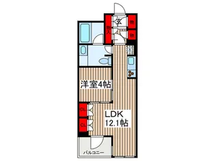 パークキューブ銀座イーストの間取り