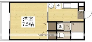 ヴィラゆずりは【2階】の間取り