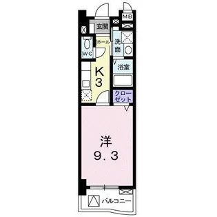 アルカンシェル23【3階】の間取り
