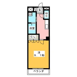 アーバンコート【2階】の間取り