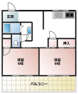 安積ヒルズ【4階】の間取り