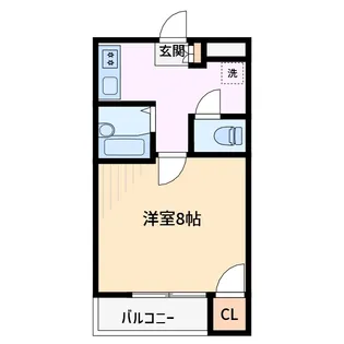 コート南烏山【3階】の間取り