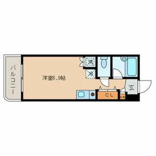オランジュリー【1階】の間取り