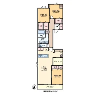 Aurelia Heim【2階】の間取り