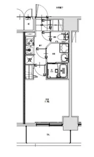 S-RESIDENCE千種駅前ascent(アセント)【8階】の間取り