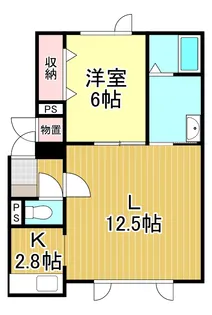 IrumuII(イルム2)【2階】の間取り