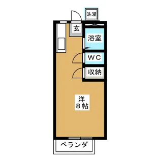 AXIV II【2階】の間取り