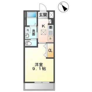 アルナ【1階】の間取り