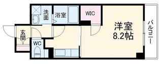 アンソレイユ【2階】の間取り