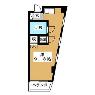 カサブローテ【3階】の間取り
