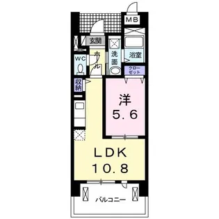エテルノ りんくう【2階】の間取り