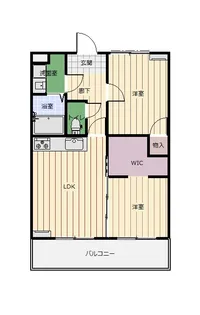 キャッスルツクバMK 303【3階】の間取り