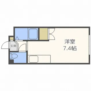 チェスタ麻生【4階】の間取り