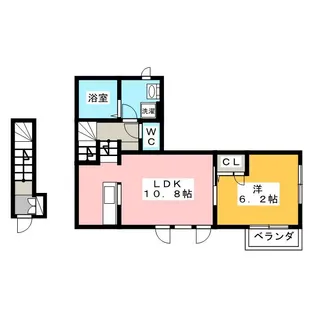 ALLEE【2階】の間取り