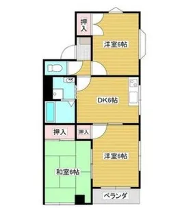 エポックハイム【3階】の間取り