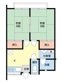 シルキーハイツ【1階】の間取り