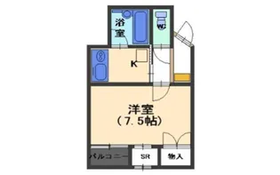 メゾン一刻【1階】の間取り