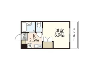 エスポワール牧村【3階】の間取り