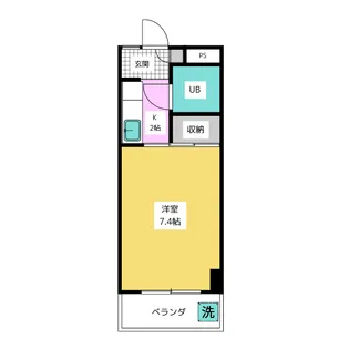 カンテイシダ【4階】の間取り