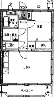 宮崎県宮崎市大橋3【マンション】の間取り