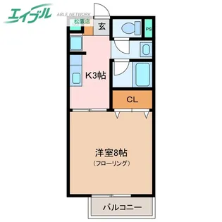 Surplus Oneキタガワ【1階】の間取り