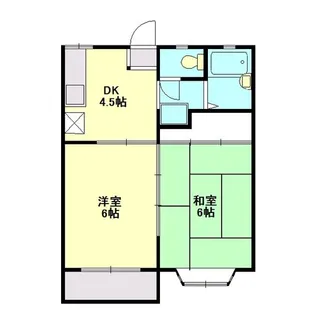 メゾンド・シャンポール【1階】の間取り