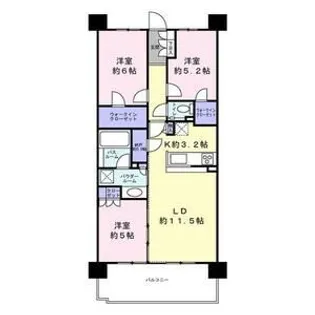 シティテラス国立【4階】の間取り