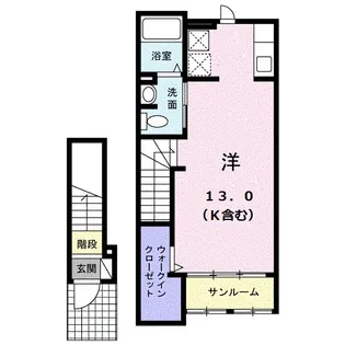 フレミールヴァン C【2階】の間取り