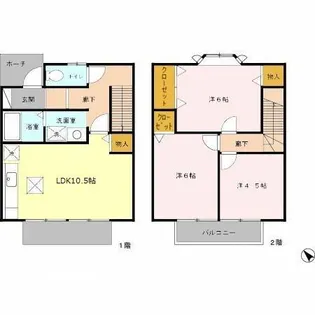 ラ・メルヴェーユの間取り