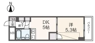 神奈川県横浜市栄区桂町【マンション】の間取り