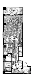 ARC BLISS【2階】の間取り