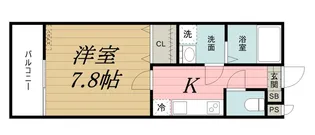 リブリ・ブルージュ【2階】の間取り