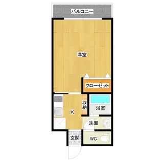 ランドヒルズ【2階】の間取り