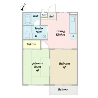 エルハイム【2階】の間取り