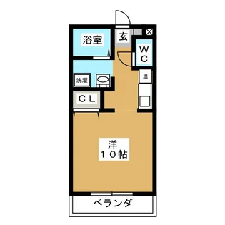 パセオ蜆塚壱番館【1階】の間取り