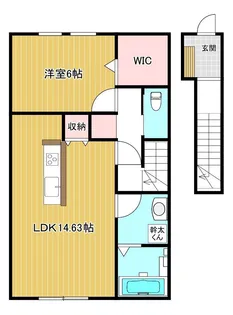 ル・プランタン【2階】の間取り