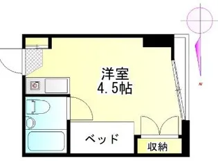 コーラルパレス【2階】の間取り