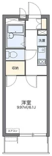 レオパレスホワイトヒルズ西生田【3階】の間取り